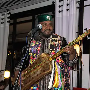 Troupe musicale Gnawa pour fête ou anniversaire à Marrakech
