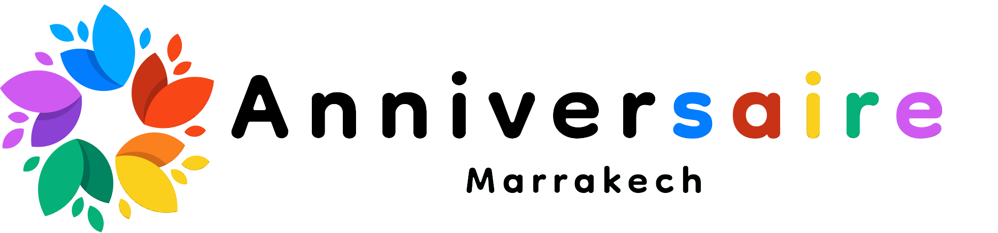 Logo Anniversaire Marrakech - Organisation d'événements